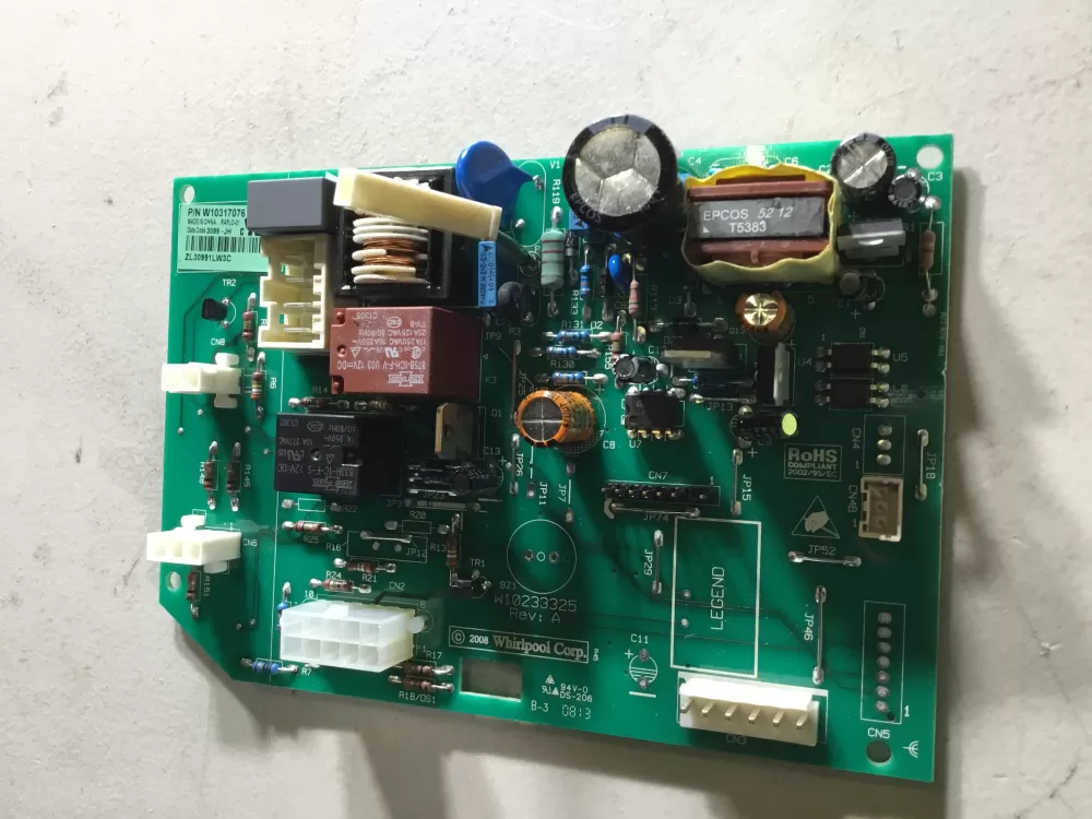 Whirlpool Kenmore W10205552 Refrigerator Control Board AZ46620 | NR1780