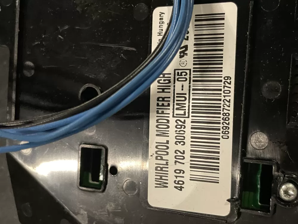 Whirlpool 4619 702 30692 461970230692 Washer Control Board UI AZ27934 | WMV340