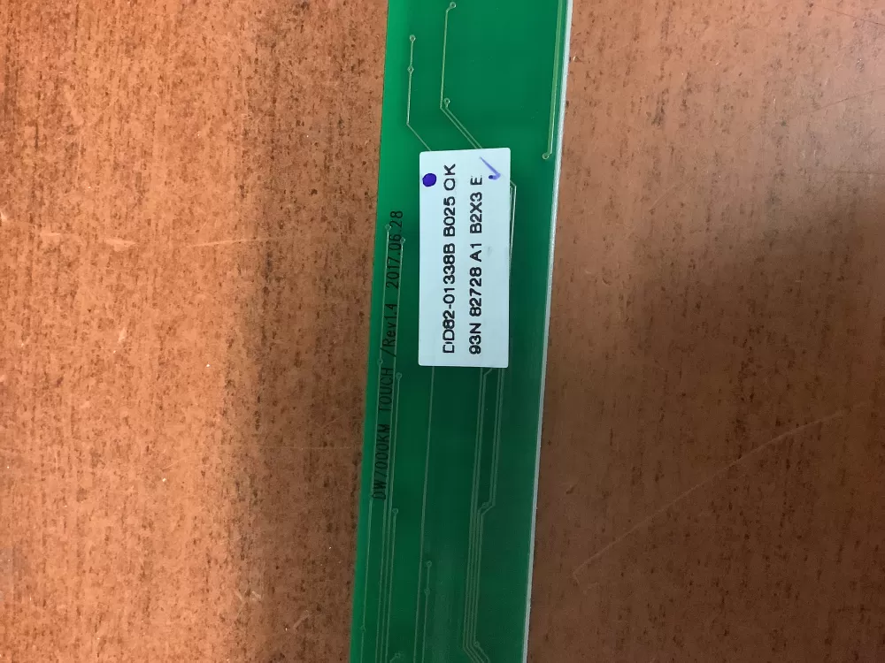 Samsung DD82-01338B Dishwasher Control Board AZ225106 | BG324