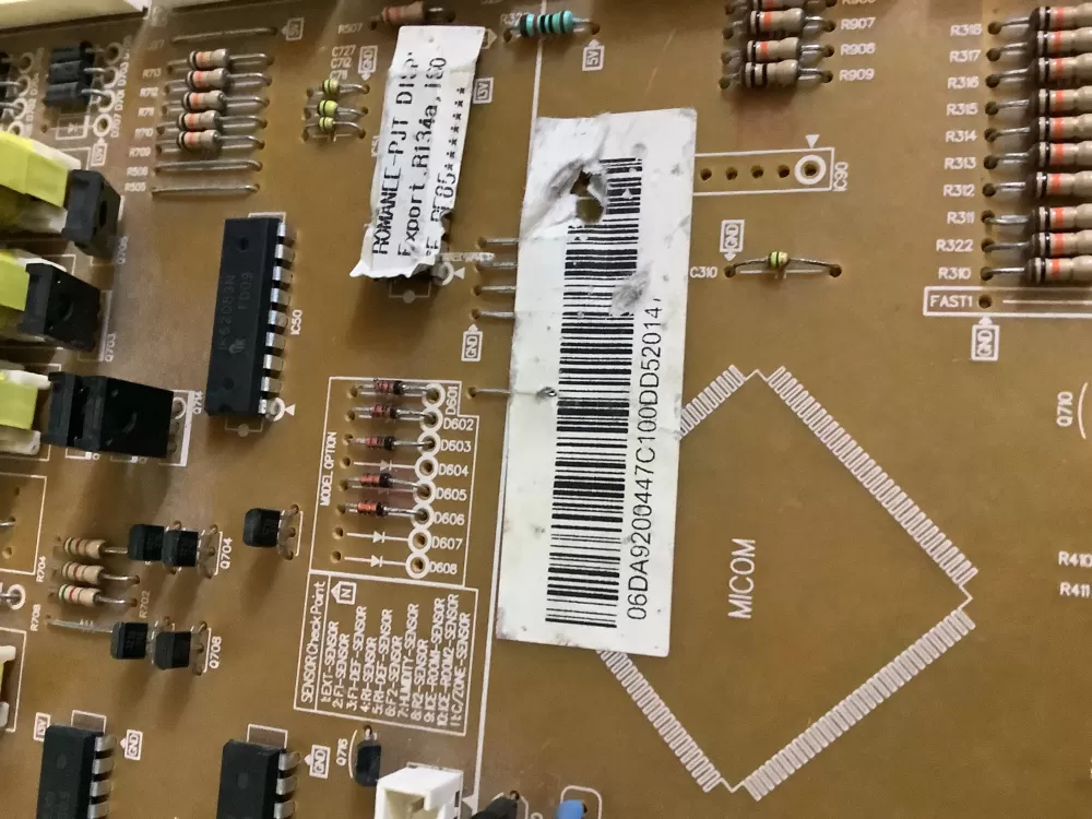 Samsung DA92 00447C Refrigerator Control Board AZ174164 | NR2620
