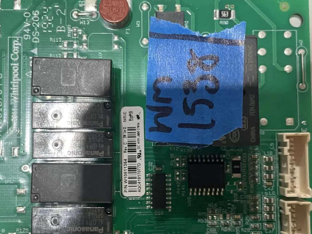 Whirlpool W10843055 Main Control Board AZ188675 | Wm1538