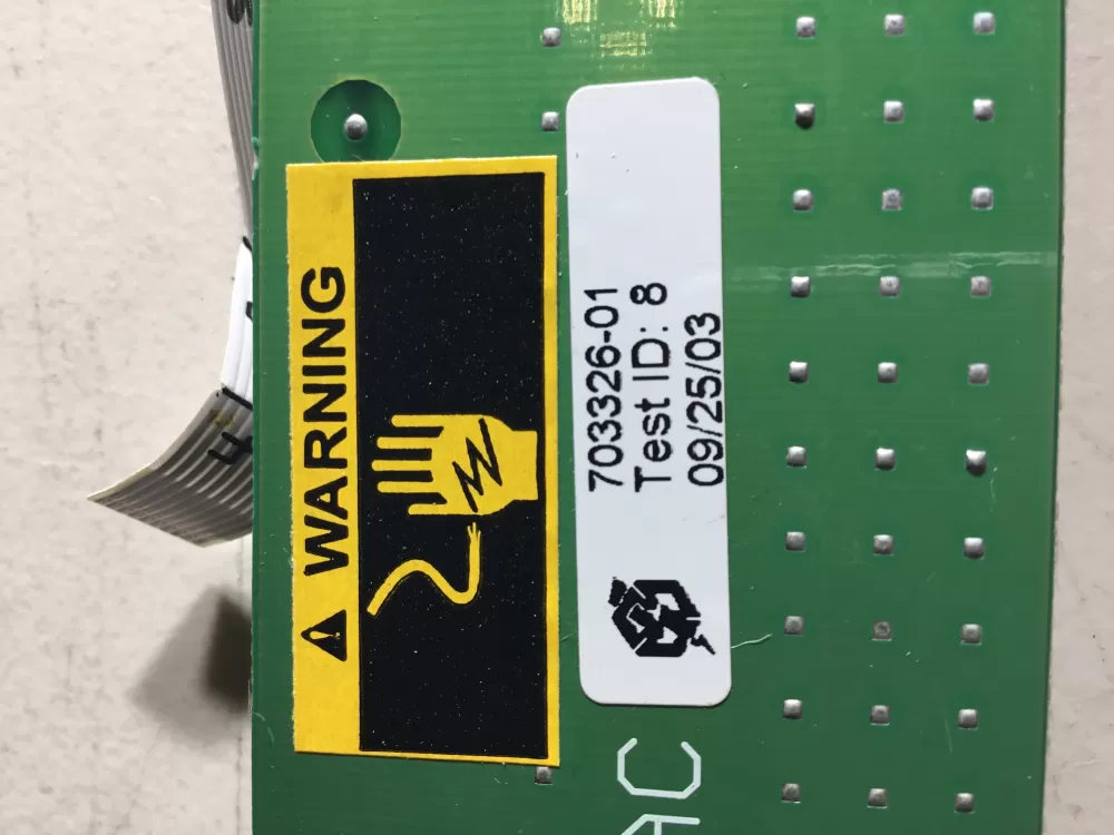 Kenmore 703326 01 40498600 40498600c Refrigerator Control Board c AZ43566 | NR81