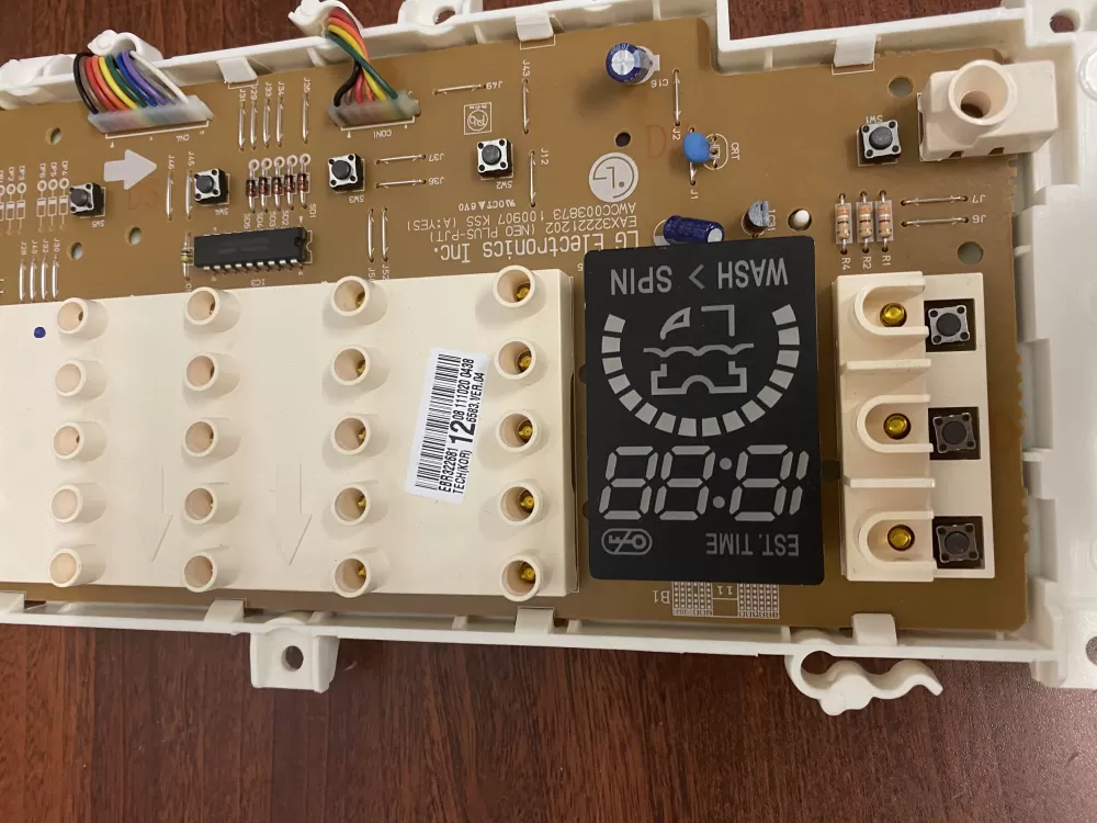 LG EBR32268112 Washer Control Board AZ51710 | BKV542