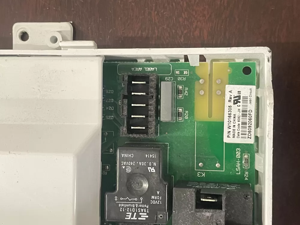 Whirlpool Maytag Kenmore W10166297 Dryer Control Board AZ45146 | KM808