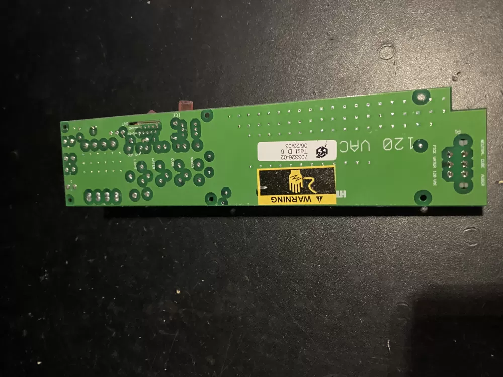 Frigidaire 40498600 Refrigerator Control Board Dispenser AZ24728 | BK438