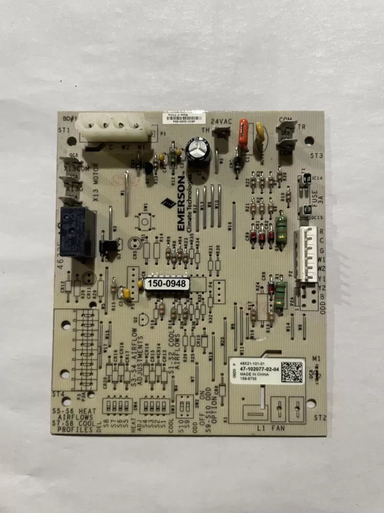 Rheem 47-102077-02-04 Air Handler Control Board