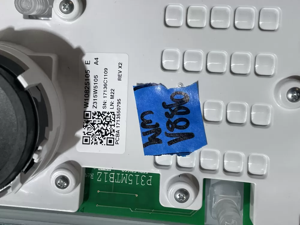 Maytag W10784655 W10911042 Washer Control Board Console AZ196283 | Wmv886