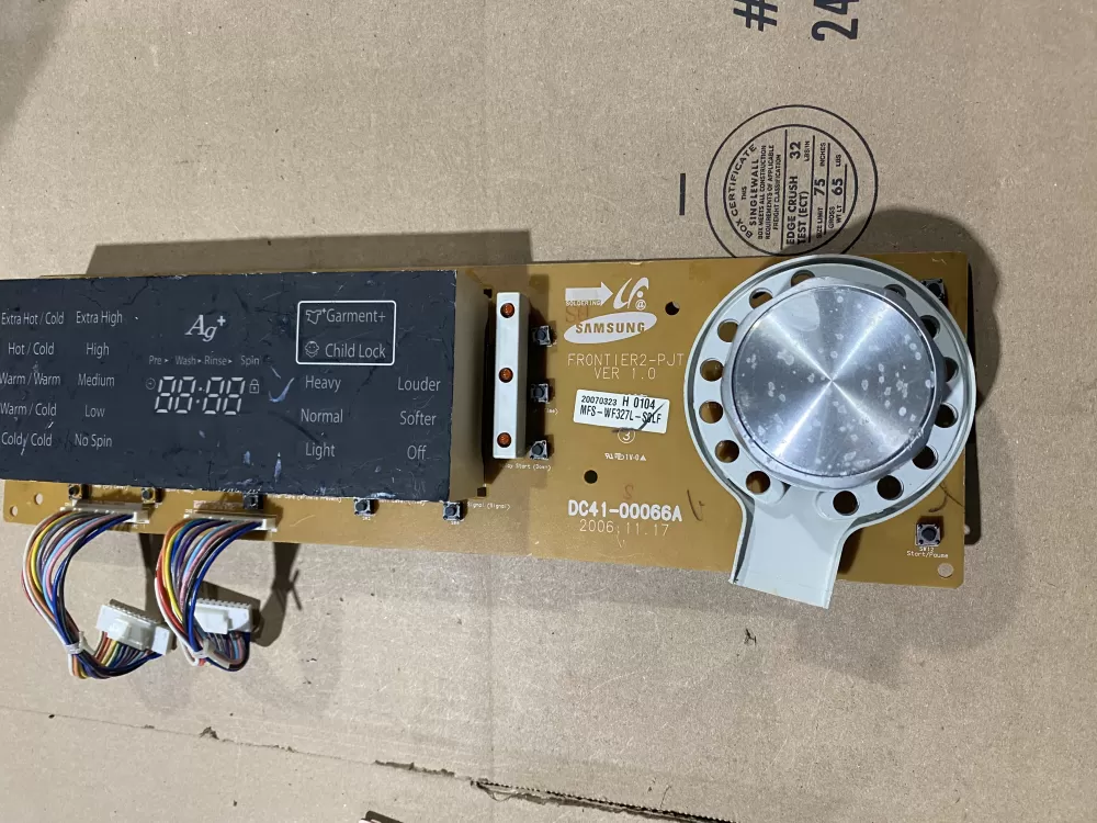 Samsung  LG  Maytag MFS-WF206L-S0  MFS-WF318A-T0  DC41-00052A  DC41-00066A  MFS-WF327L-T0  DC92-00124A Washer Control Board
