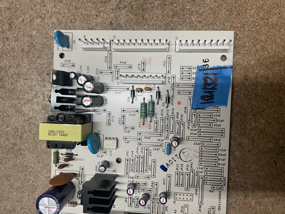 GE EBX1110P002 200D6221G036 Refrigerator Control Board AZ23477 | KM1321