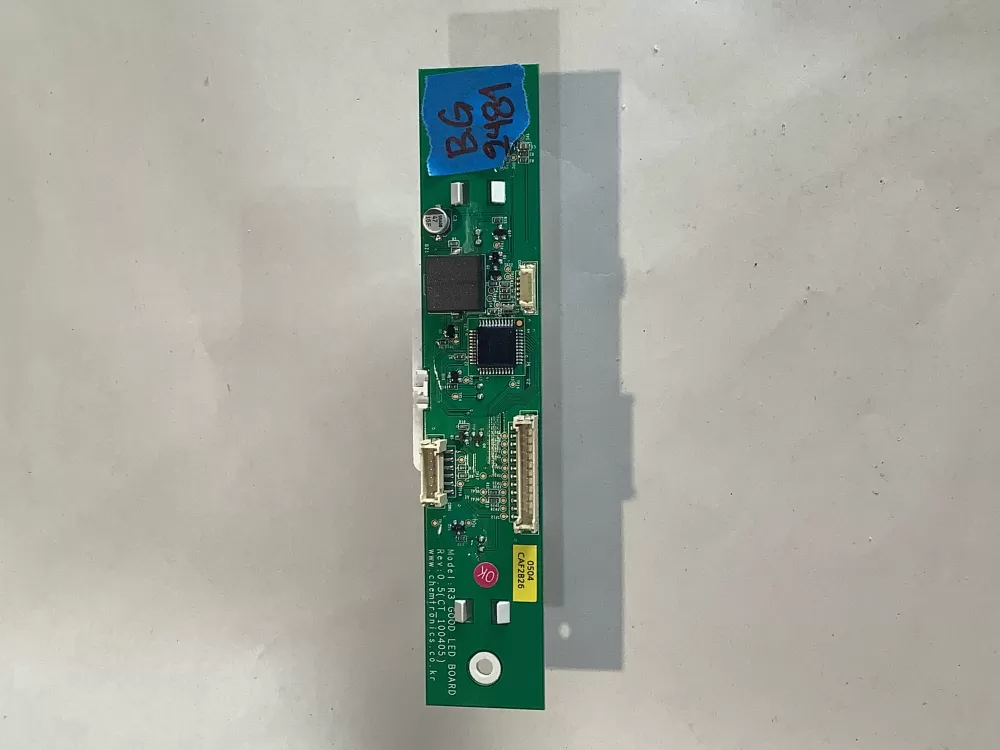 Samsung DE96-00846A Dishwasher Display Control Board AZ148050 | BG2481