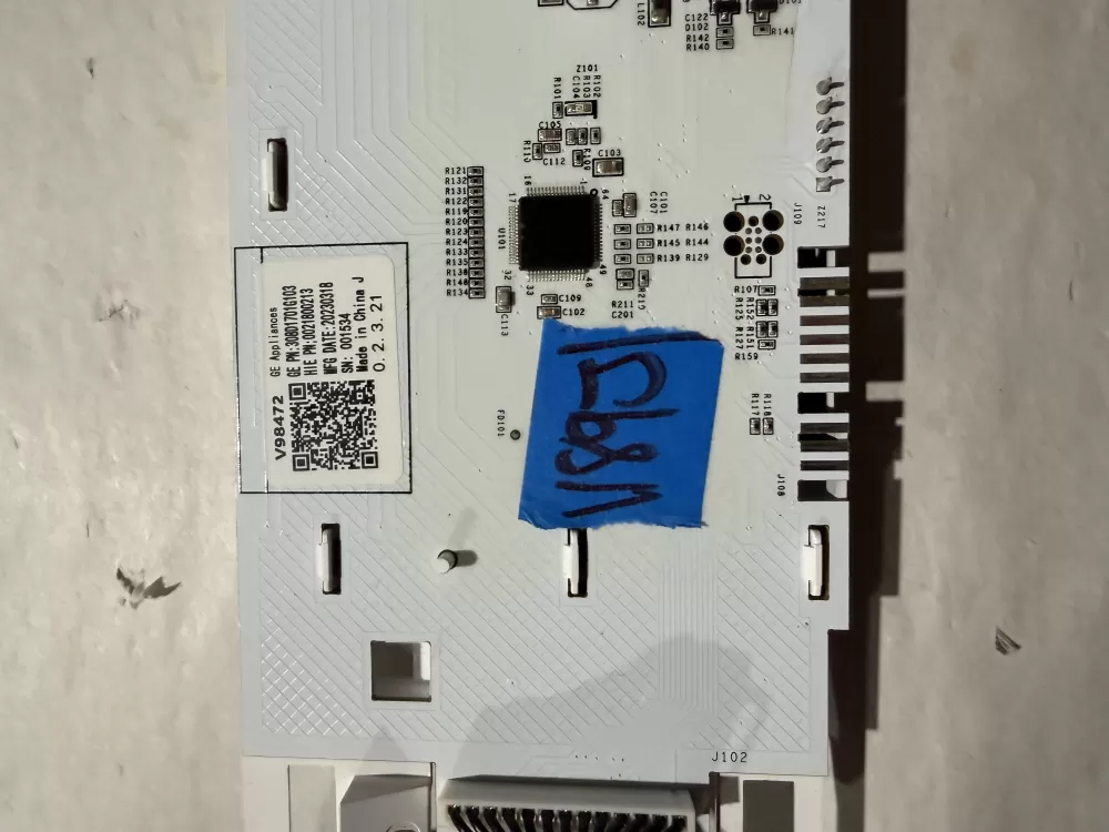 GE 308D1701G103 0021800213a Washer Control Board AZ210140 | KMV893