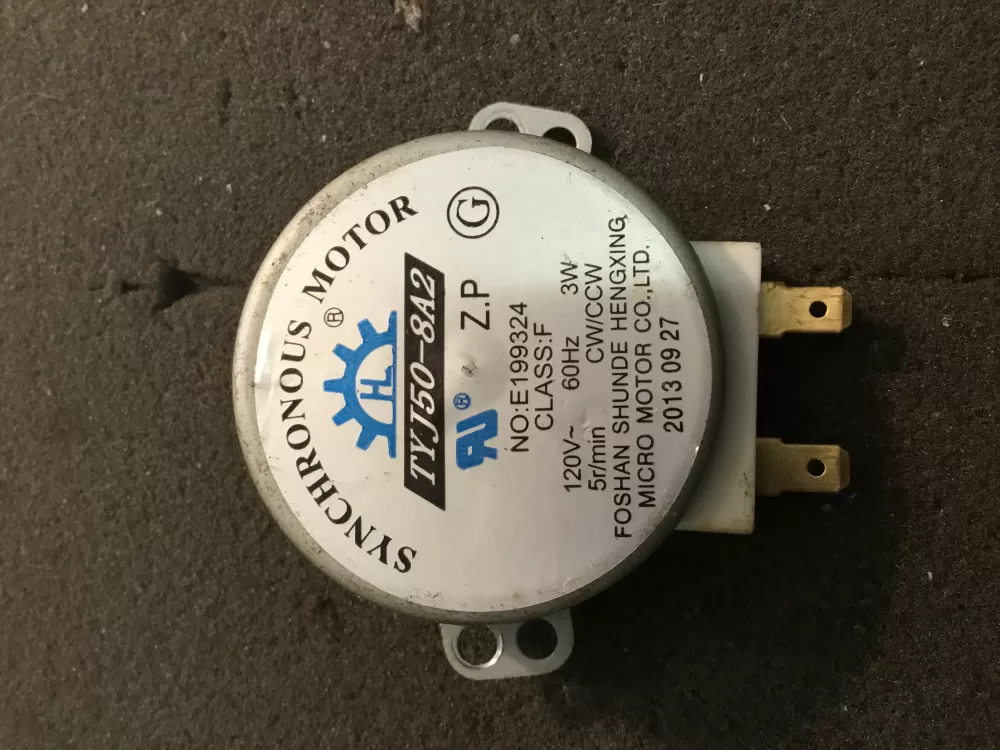 Frigidaire Panasonic E199324 Microwave Turntable Motor