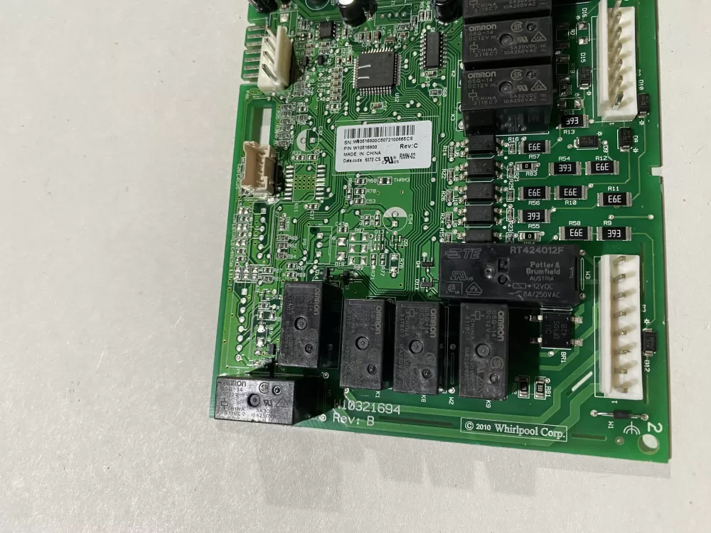 Whirlpool Maytag Kenmore W10516800 Refrigerator Control Board AZ145944 | BK2445
