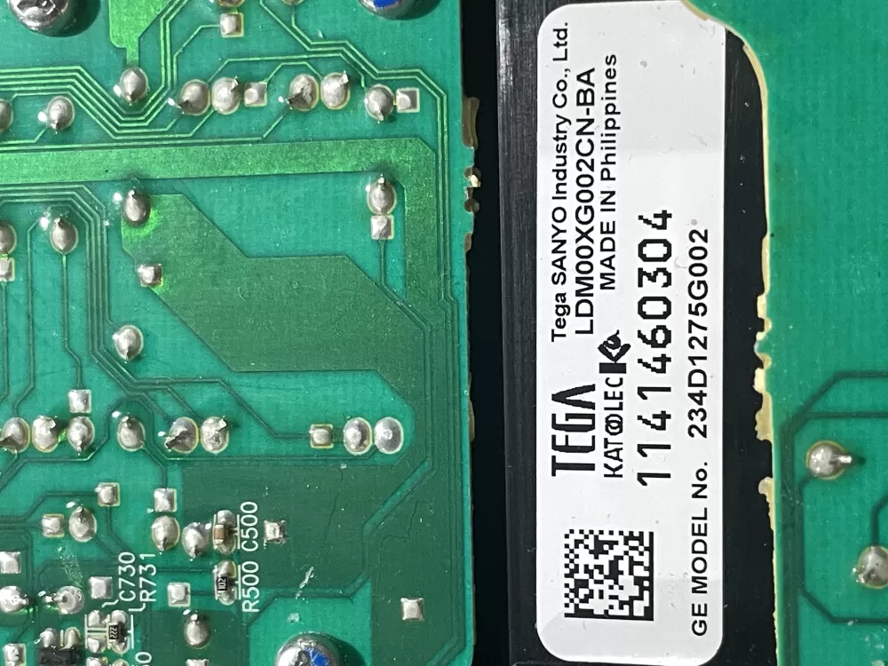 GE 234D1275G002 WE04M10012 Dryer Control Board AZ70701 | Wmv342