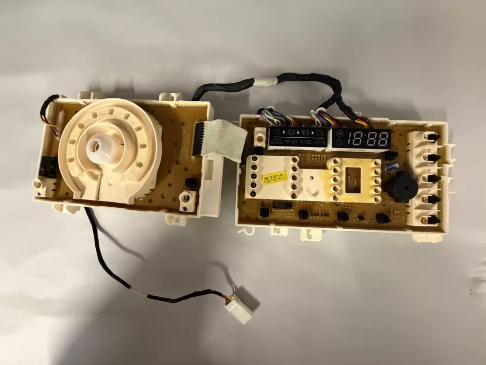 6871ER2019B LG Washer Printed Circuit Board Display