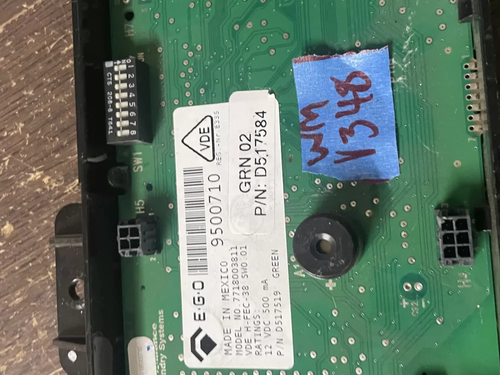 Speed Queen D517584 D517519 Dryer Main Control Board AZ45089 | Wmv348