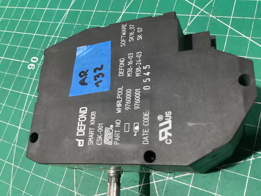 KitchenAid 9759781 9763760 Range Control Board Infinite Switch AZ187641 | AR132