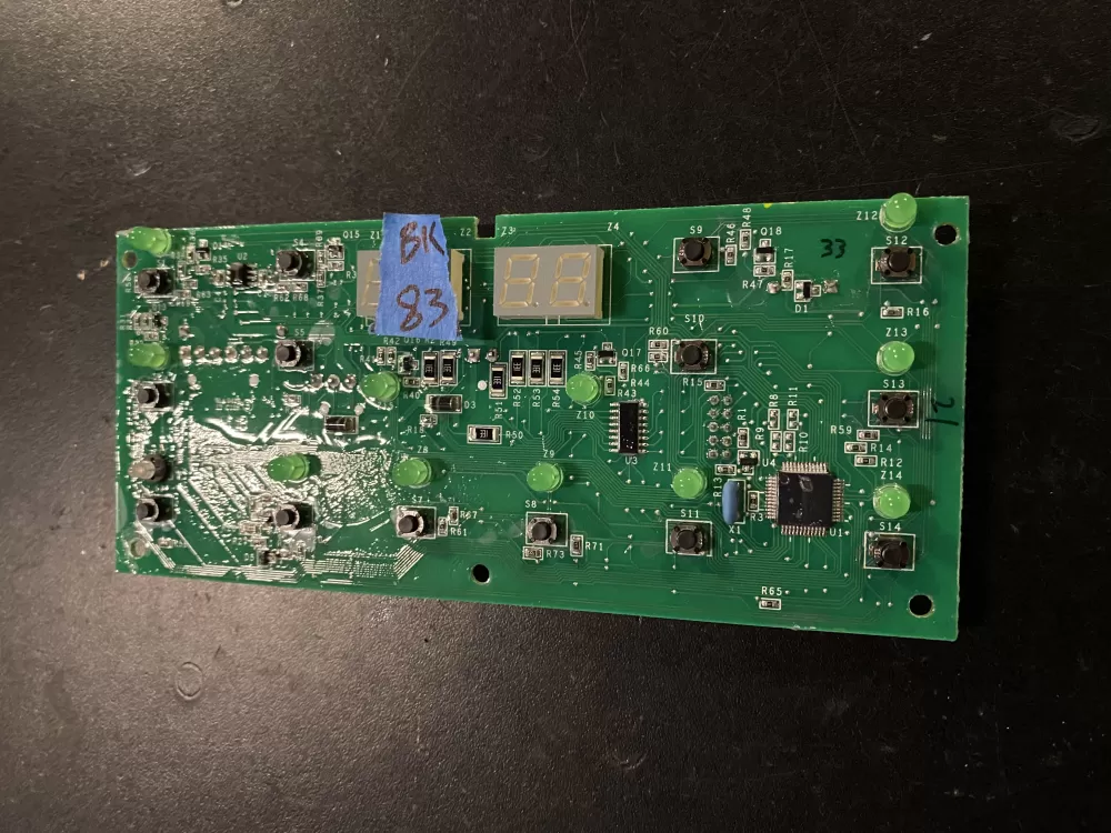 GE 200D7355G049 WR55X10779 Refrigerator Dispenser Control Board AZ25830 | BK83