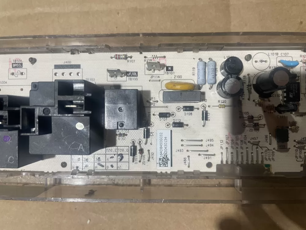 GE WB27K10453 164D8450G038 Range Control Board AZ78596 | KMV341