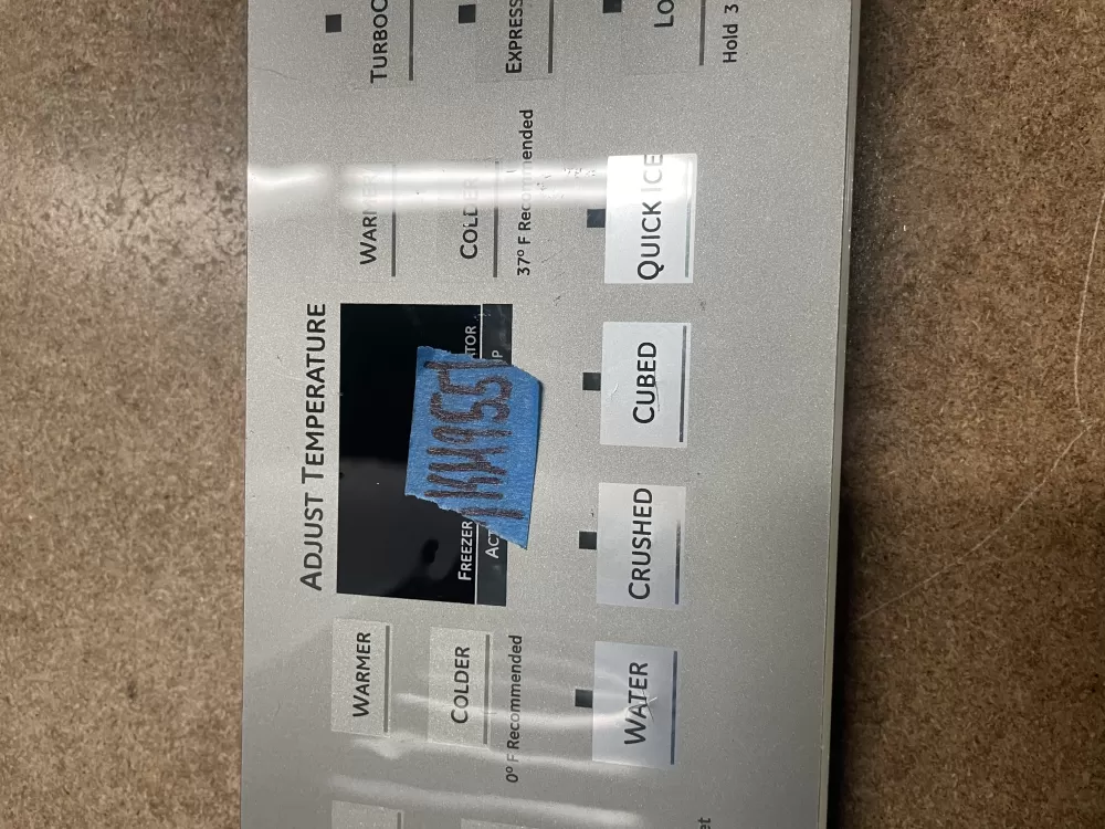 GE 200D7355G021 Refrigerator Board Wr55x10861 User Interface AZ2770 | KM955