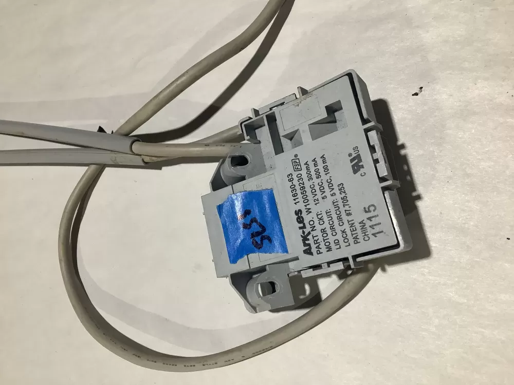 Maytag Whirlpool W10059230 W10619844 Washer Lid AZ113885 | Sl55