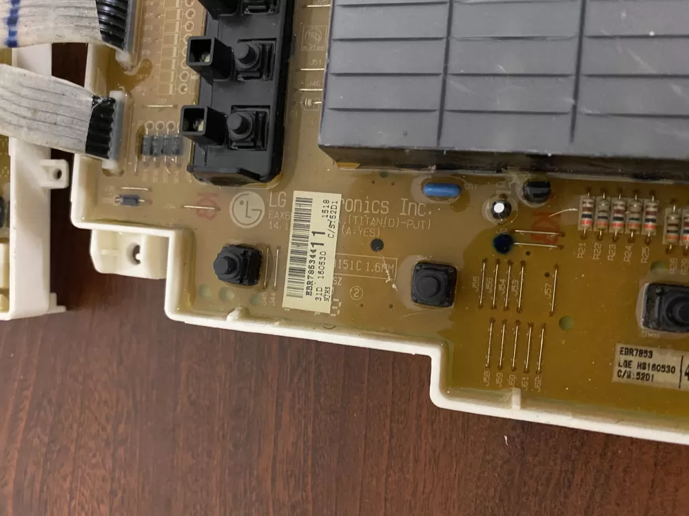 LG EBR78534411 Washer Control Board AZ27573 | BK245