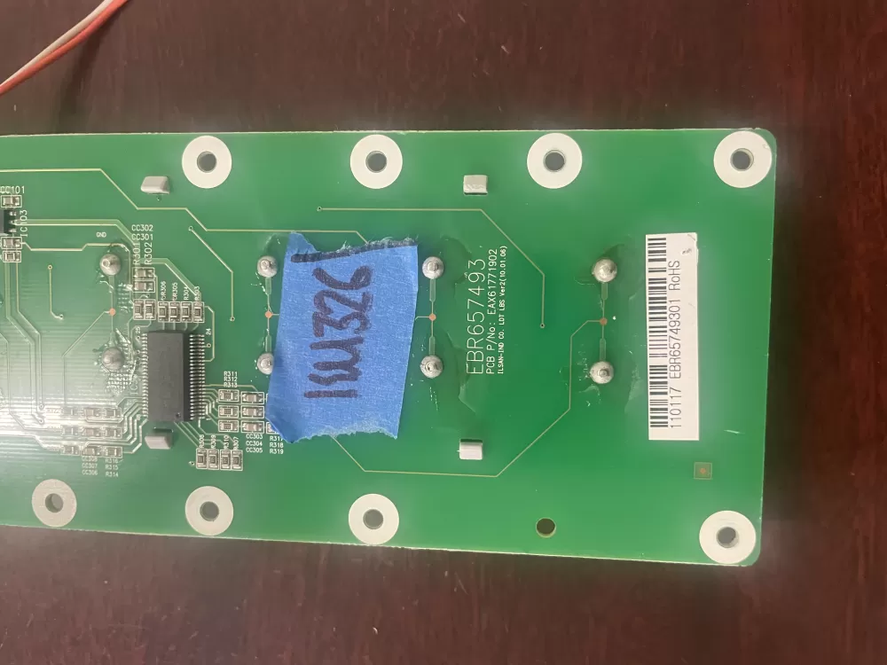 LG EBR65749301 Refrigerator Dispenser Control Board AZ39701 | KM326