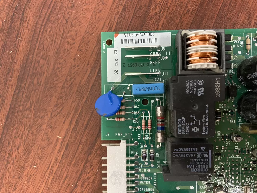 GE 200D2259G016 EBX1005G01 Refrigerator Control Board AZ37858 | BK1267