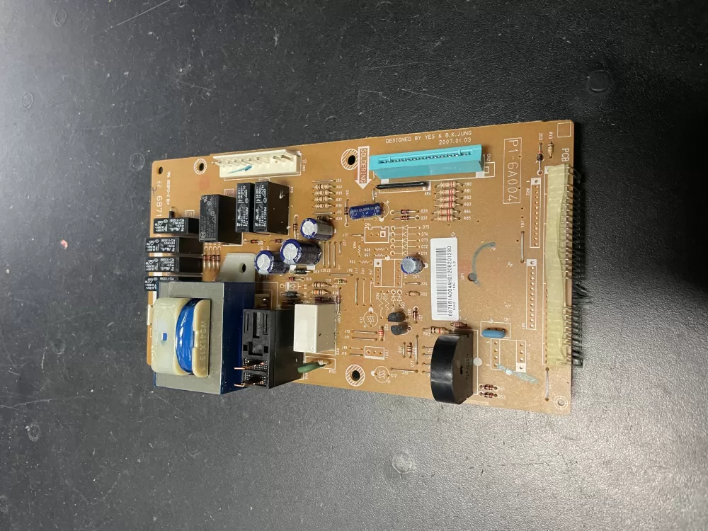 LG 687181A004A P1-6A004 Microwave Control Board