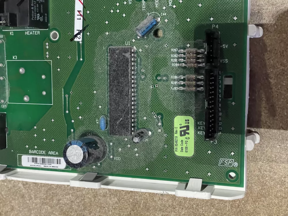 Whirlpool WP8546219 Dryer Control Board AZ25133 | KM18