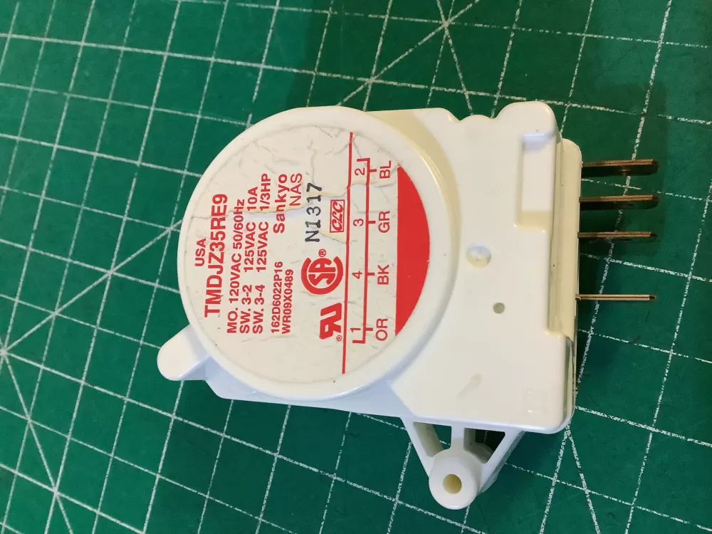 GE WR9X489 WR09X0489 162D6022P16 Refrigerator Defrost Timer AZ209053 | NR796
