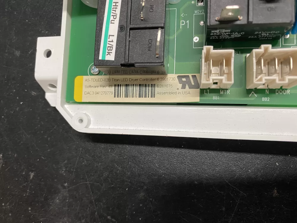 Maytag Whirlpool 6 3901730 Dryer Control Board Main AZ17699 | BKV237