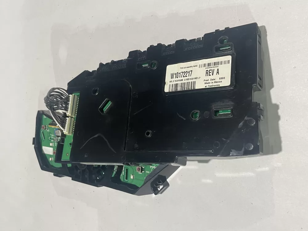 W10153650 Whirlpool Dryer Panel Console Includes Items 20 21 22 27 2