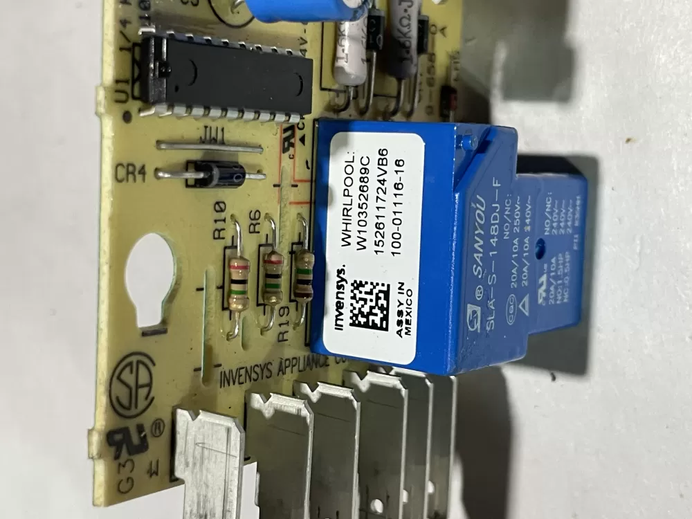 Whirlpool W10352689C Refrigerator Control Board AZ152235 | Wm881