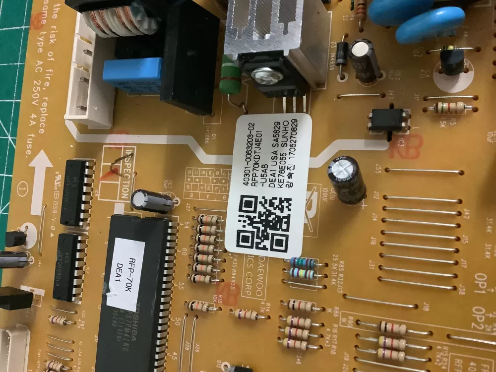Samsung Kenmore Refrigerator 40301-0063203-02 Main Board AZ176729 | NR2637
