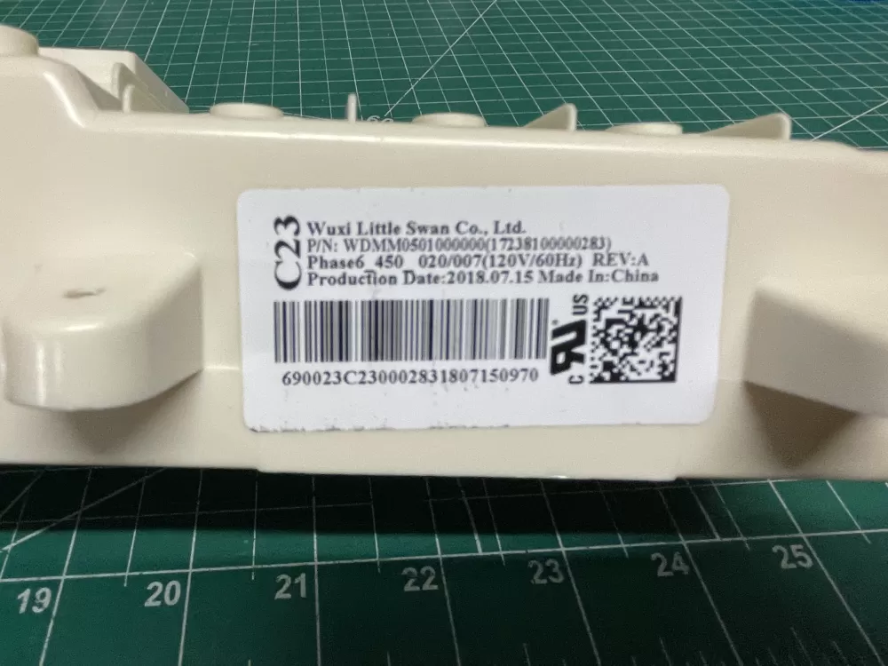 GE WH12X27293 17238100000283 Washer Control Board AZ203087 | Wmv903