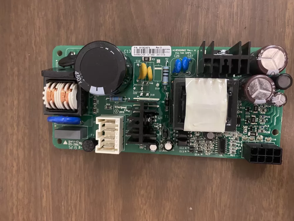 Whirlpool  Maytag  KitchenAid  Jenn-Air W10624574 WPW10624574 PS11756815 Refrigerator Control Board