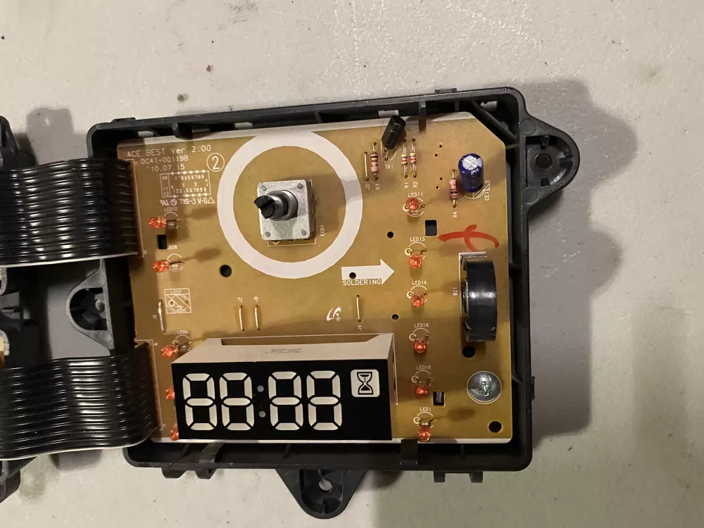 Samsung DC41 00119B Dryer Control Board AZ27832 | BK1334