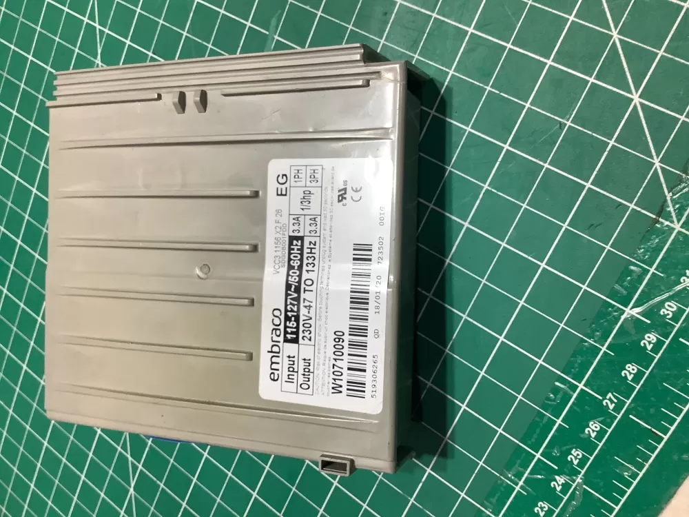 Whirlpool  Maytag  KitchenAid  Kenmore W10710090 W11087200 PS12070625 Refrigerator Control Board Inverter