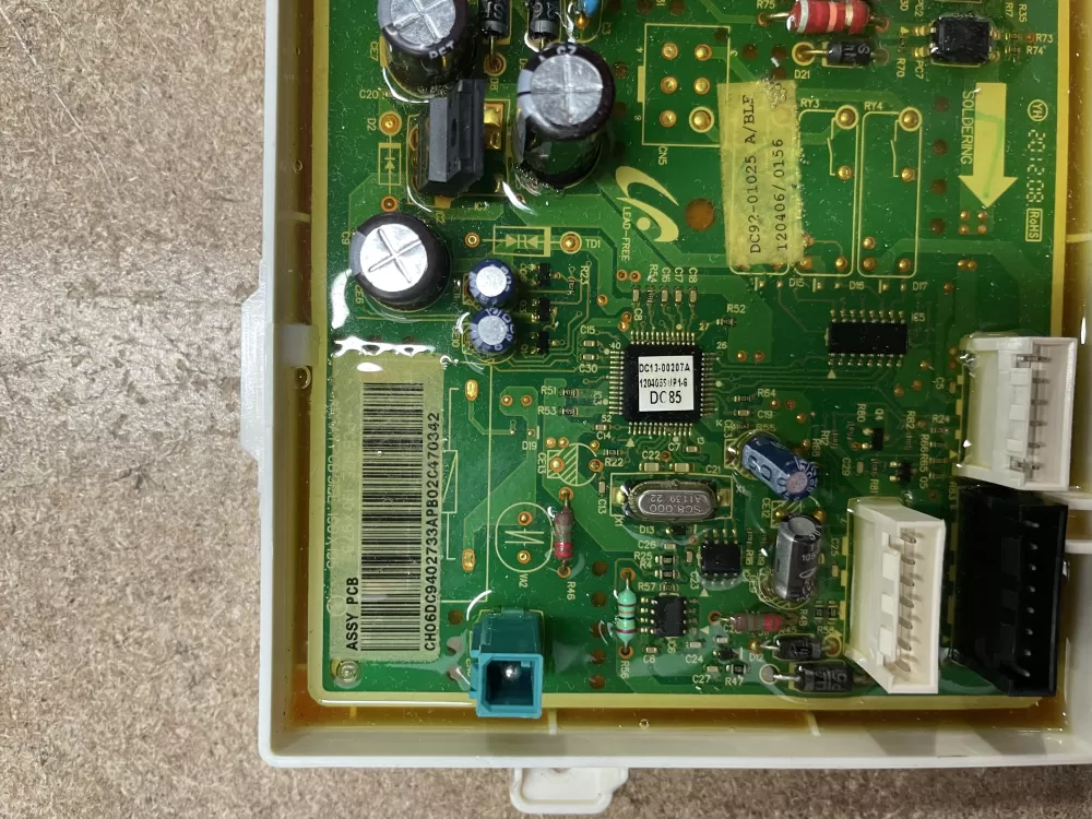 Samsung DC94 02733A Dryer Control Board AZ20831 | KM1060