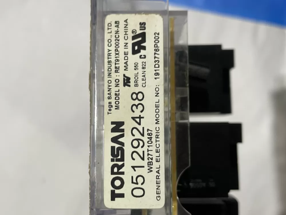 GE 191D3776P002 Range Control Board AZ187539 | Wm2050