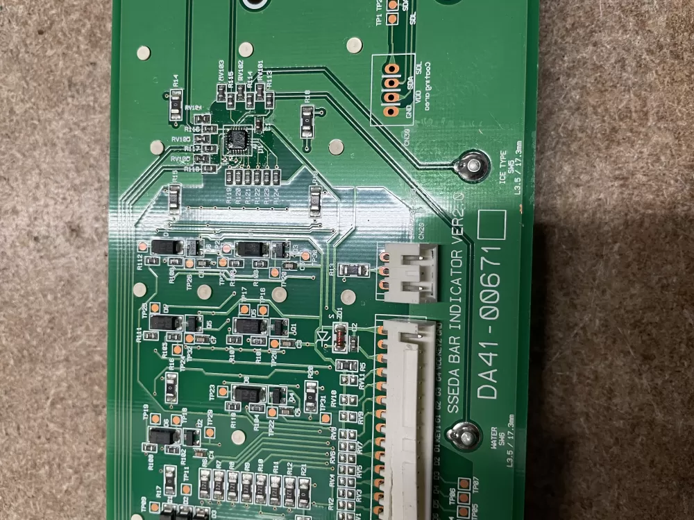 Samsung DA41-00671 Refrigerator Control Board AZ12539 | KM1613