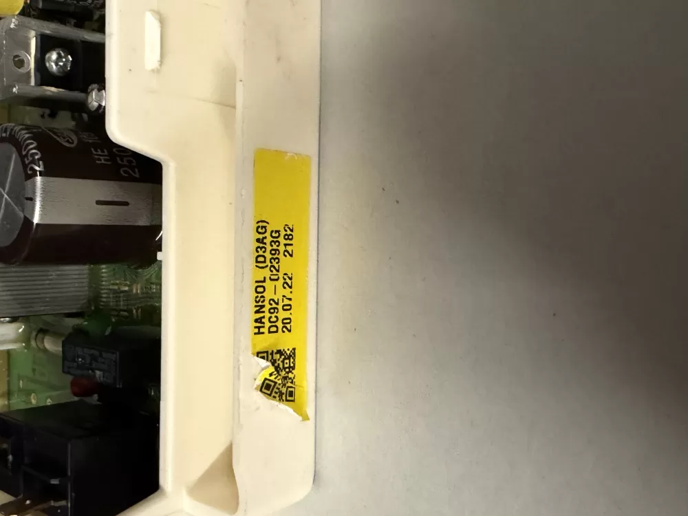 Samsung DC92-02393G DC92-02393M Washer Control Board AZ227640 | KMV367