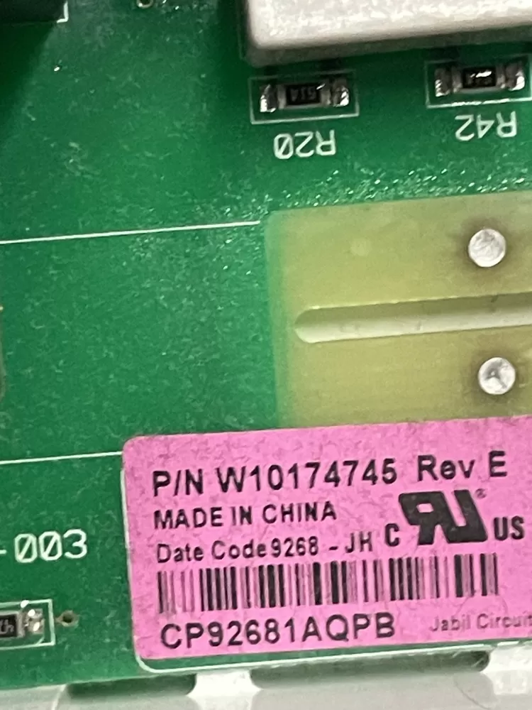 Whirlpool Maytag Kenmore Amana AP6016286 Dryer Control Board AZ19219 | WM1031