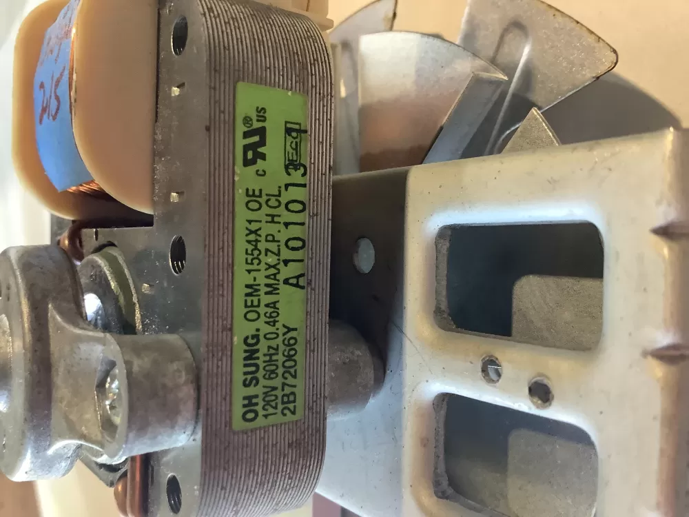 Range 1554X1  2B72066Y  A101013q FAN MOTOR