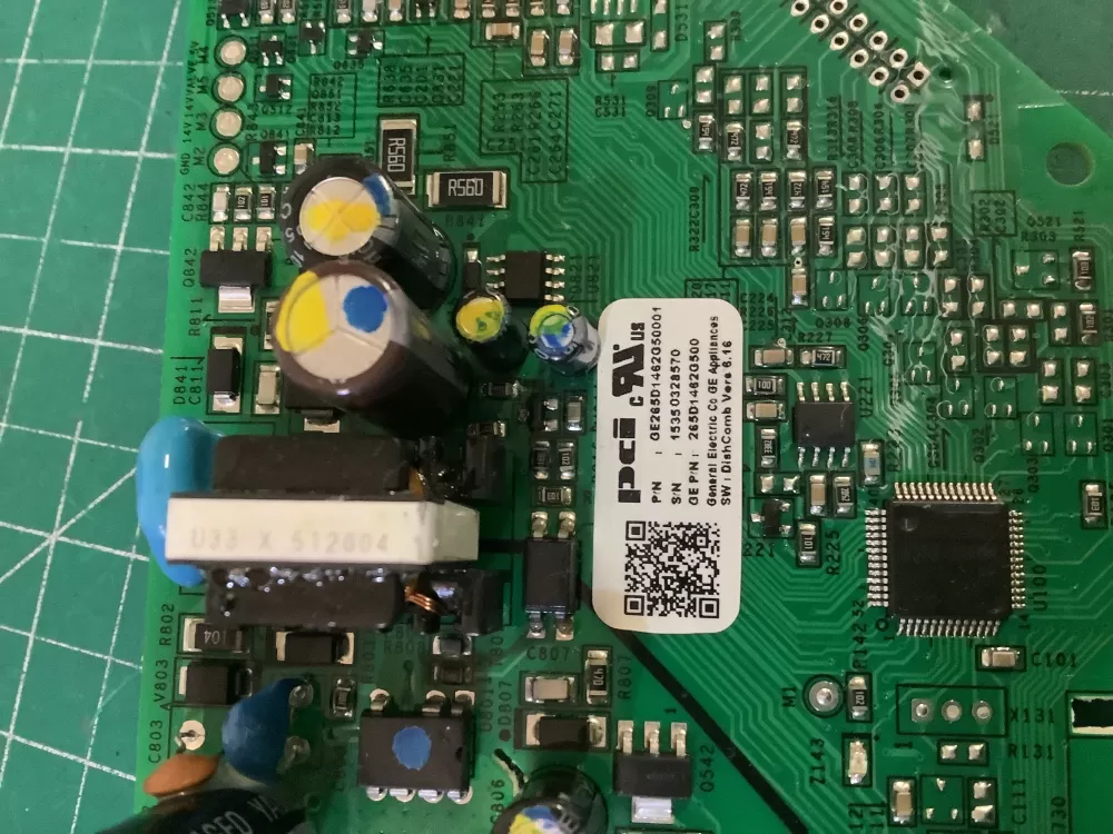 GE 265D1462G500 WD21X24899 AP6972062 Dishwasher Control Board AZ201851 | NR363