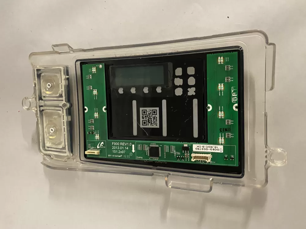 Samsung DC92-01607J DC94-06643A Dryer UI Control Board AZ197610 | BK2737