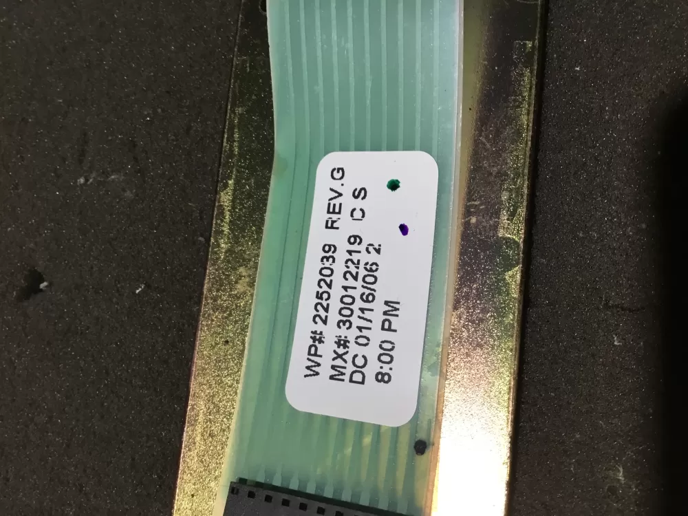 KitchenAid 2252039 Refrigerator Control Board Dispenser AZ107490 | NR246