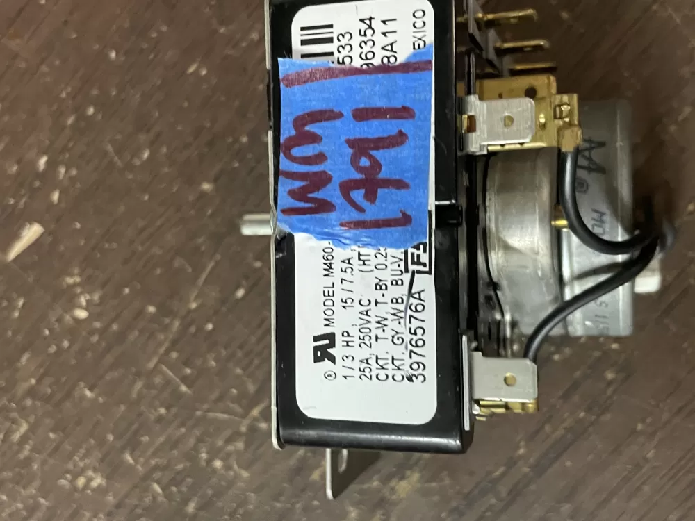 Kenmore 3406702A WP3976576 3406015 3406702 3976576 Dryer Timer AZ48883 | Wm1791