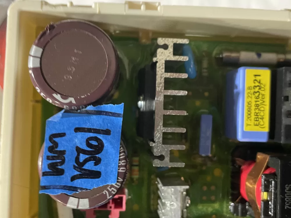 LG EAX37633802 EBR38163321 Washer Control Board AZ199273 | Wmv561